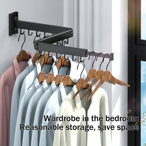 BOQORAD folded profile against wall demonstrating compact storage benefit
