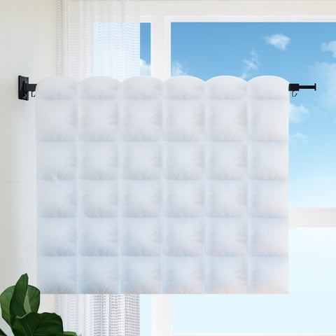 BOQORAD in-use in a bathroom with towels drying to save floor space