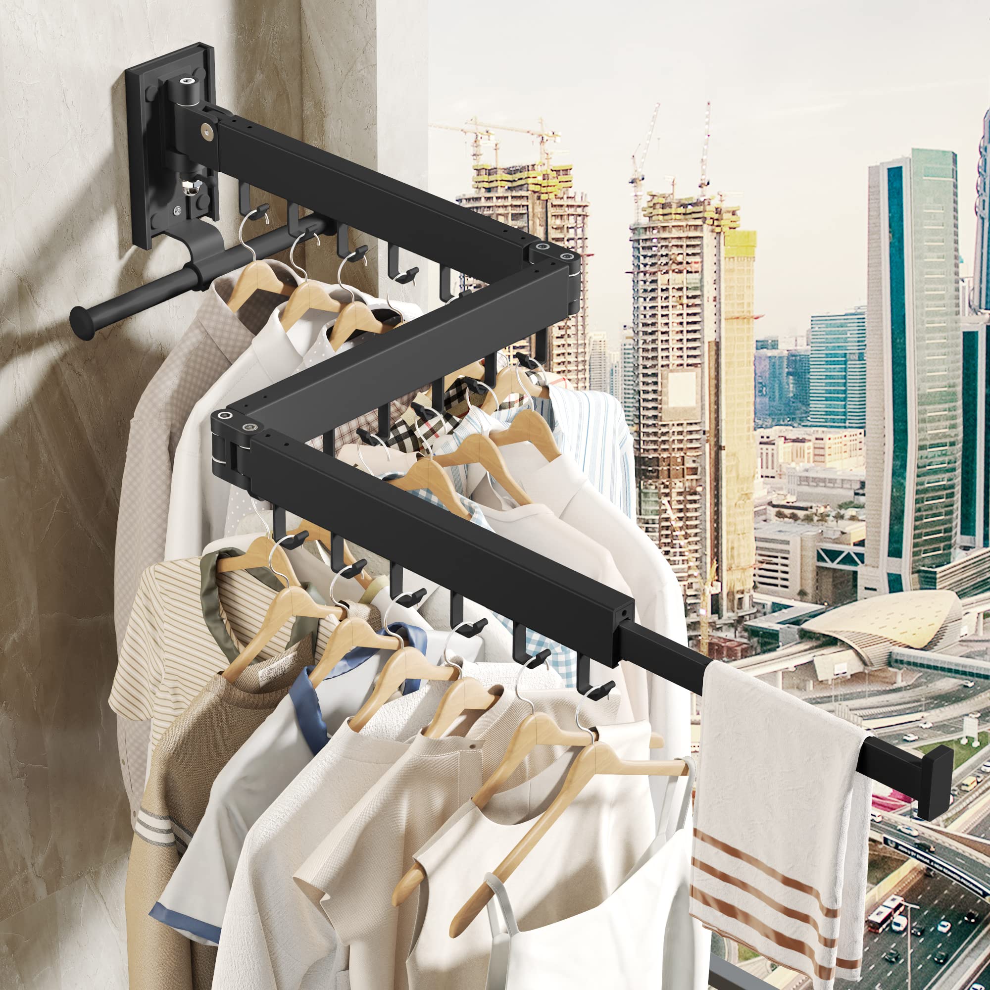 BOQORAD mounting hardware and instructions displaying easy installation
