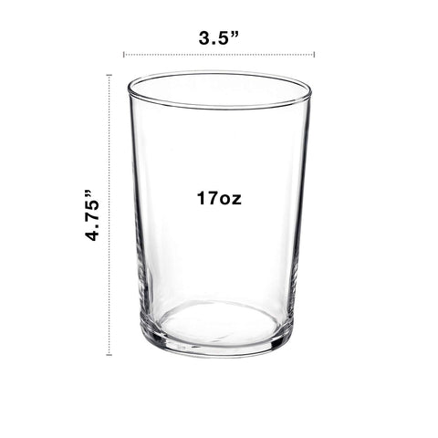 Bormioli Rocco detail of tempered glass clarity showcasing chip resistance