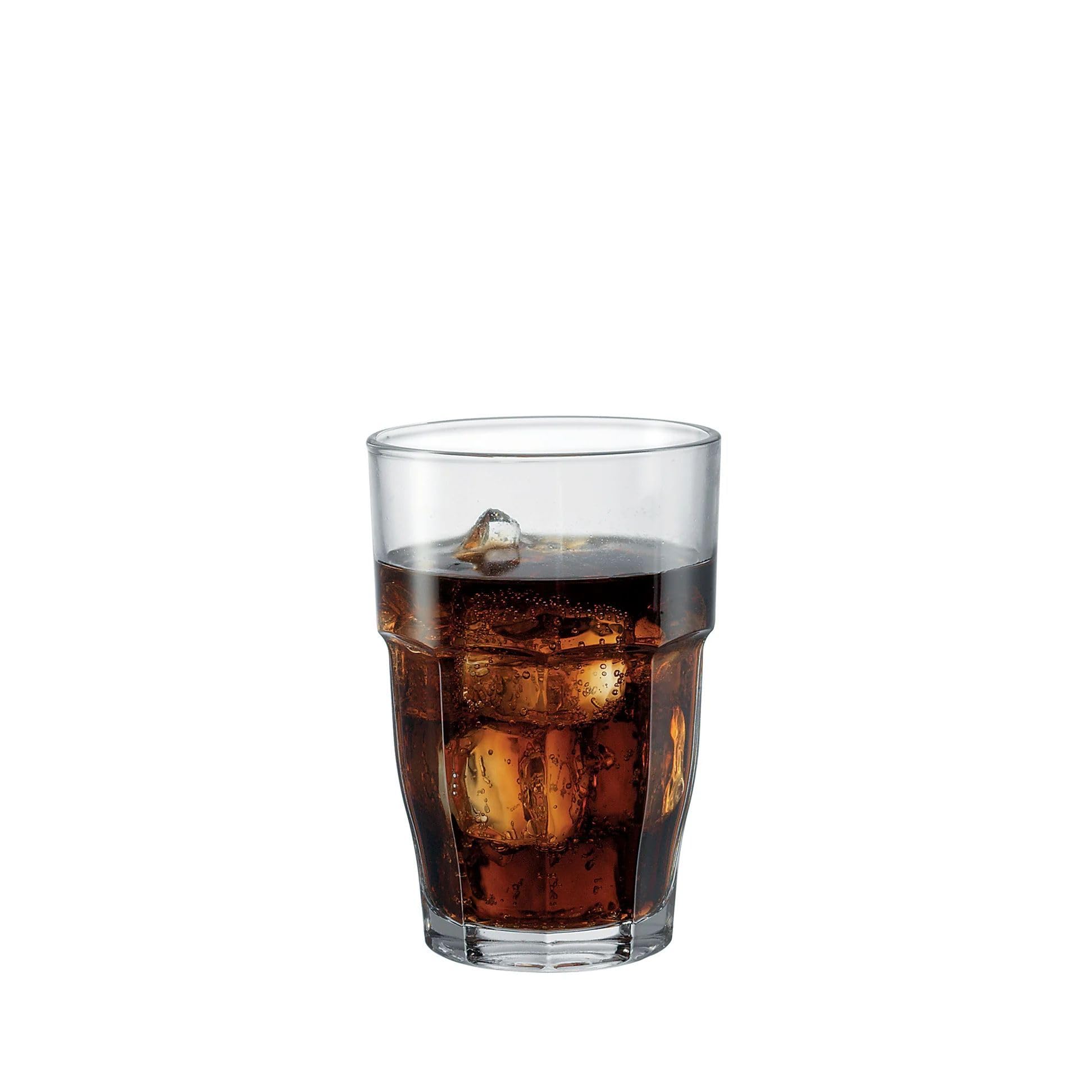 Bormioli Rocco rim close-up showing wide mouth for garnish and sipping