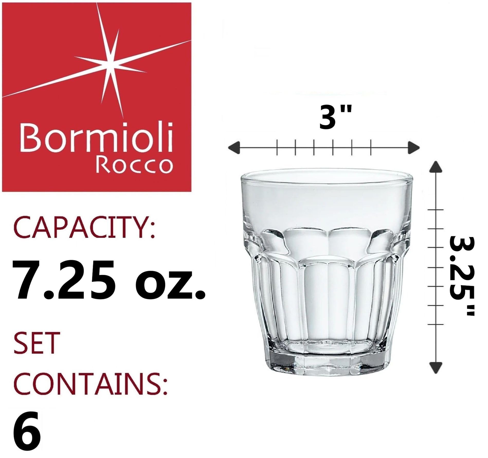 Bormioli Rocco close up of decorative base highlighting vintage style and grip