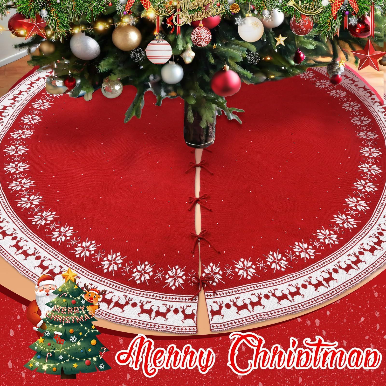 Bornerwhite lifestyle setting in living room enhancing seasonal atmosphere