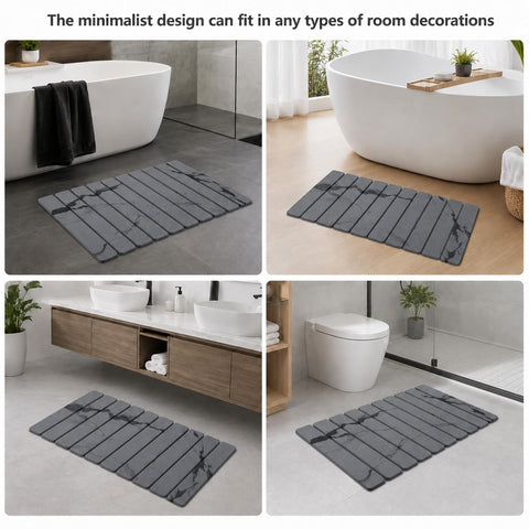 Bornerwhite size comparison with a foot and towel showing coverage