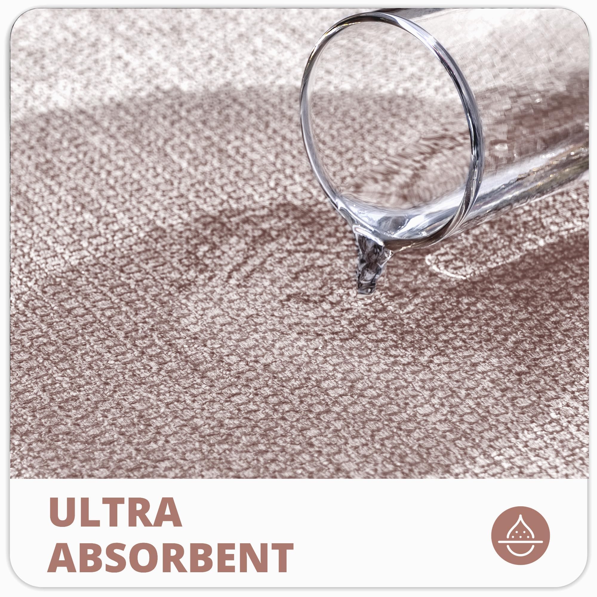 Bosap low-profile mat under door showing thin 0.2 inch clearance advantage