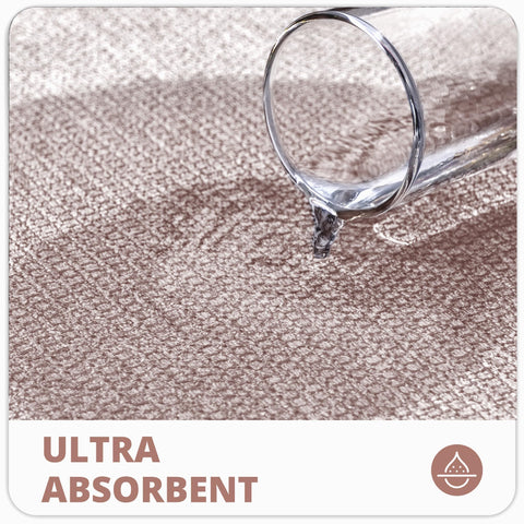 Bosap low-profile mat under door showing thin 0.2 inch clearance advantage