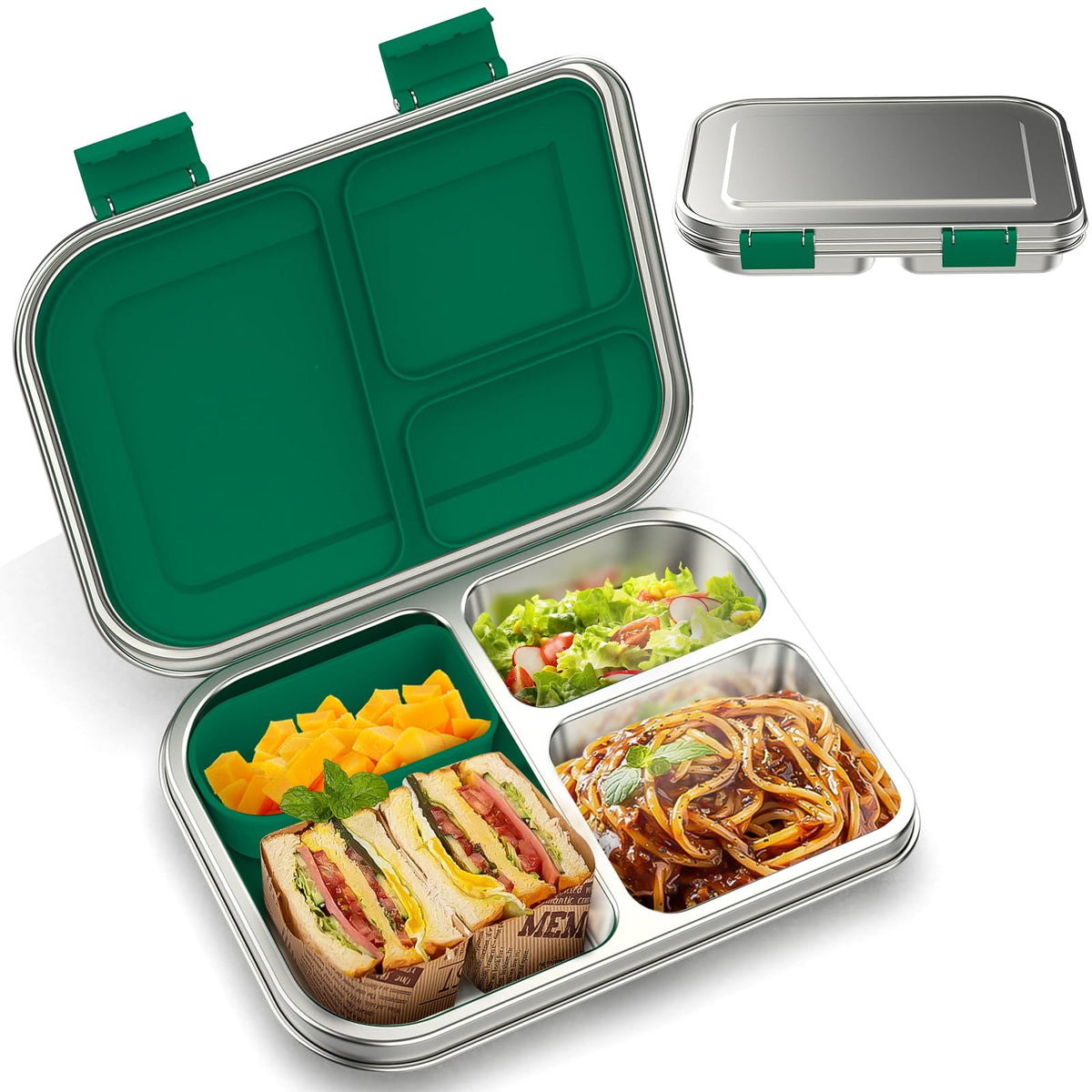 BOSEDSANG front packaging showing durable lunchbox and benefits