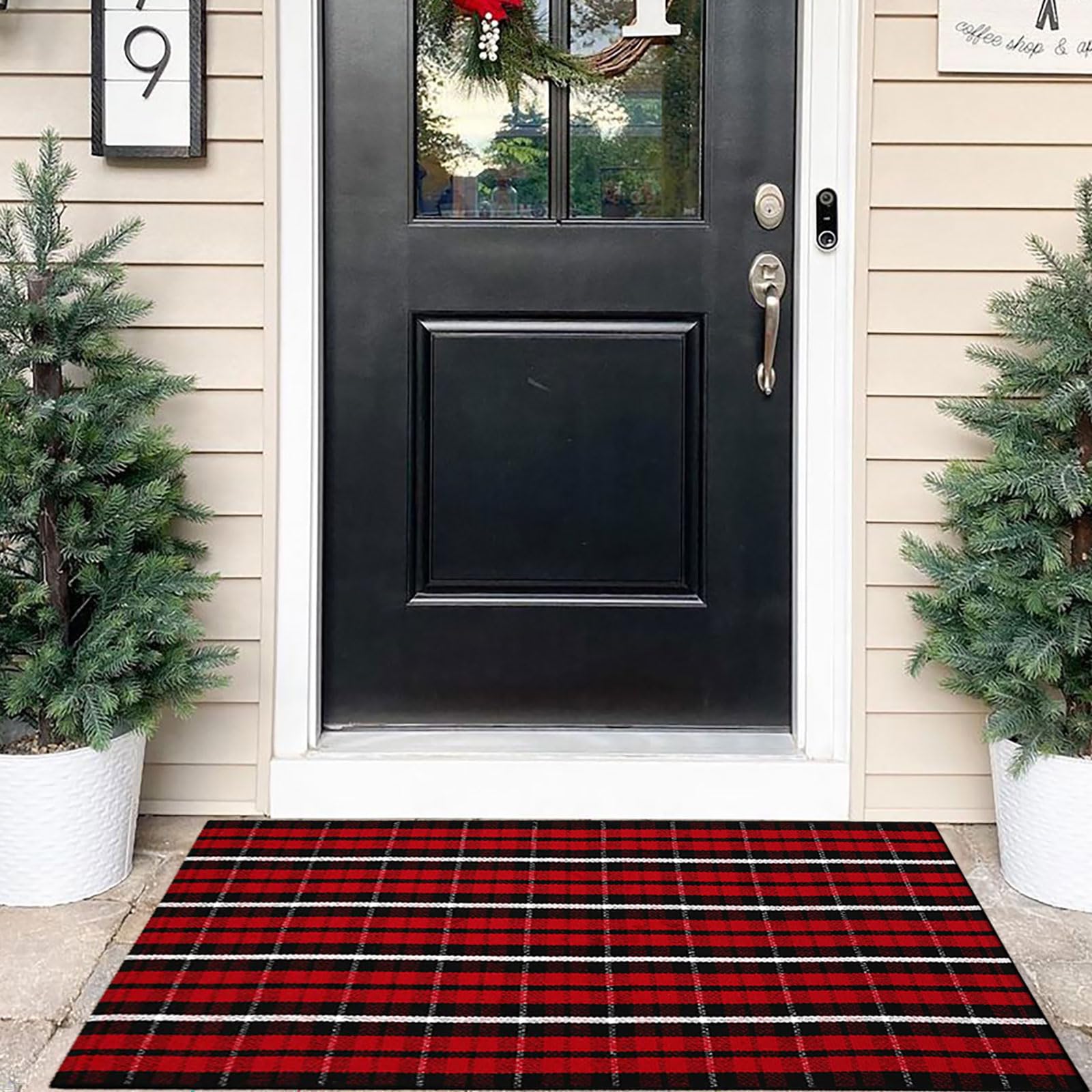 Bottalive placed in kitchen entryway adding cozy farmhouse warmth