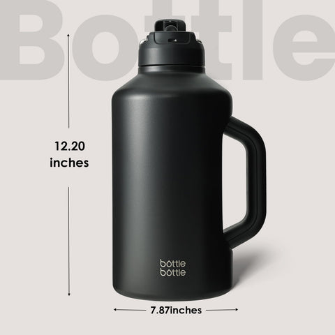 BOTTLE BOTTLE inside a backpack on a hike showing outdoors hydration convenience
