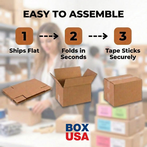 BOX USA box beside person showing scale and capacity clarity benefit