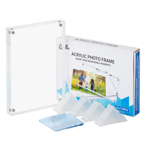 Boxalls frame on a desk showing modern decor and easy display benefit