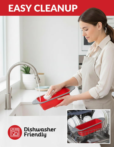 Boxiki Kitchen loaf pan styled on countertop for everyday home baking convenience