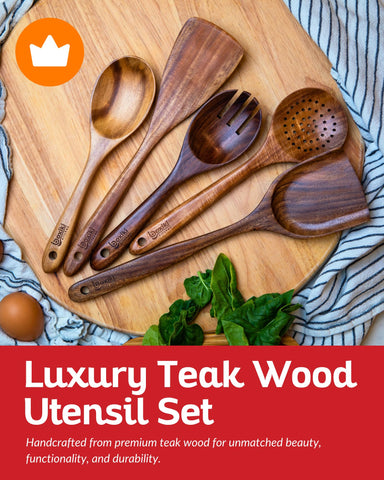 Boxiki Kitchen close-up of teak grain highlighting natural durability and beauty