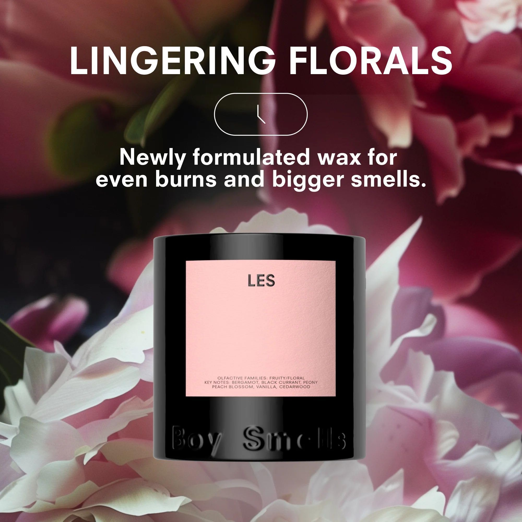 Boy Smells LES label embossing detail on jar, showcases premium finish and gifting appeal