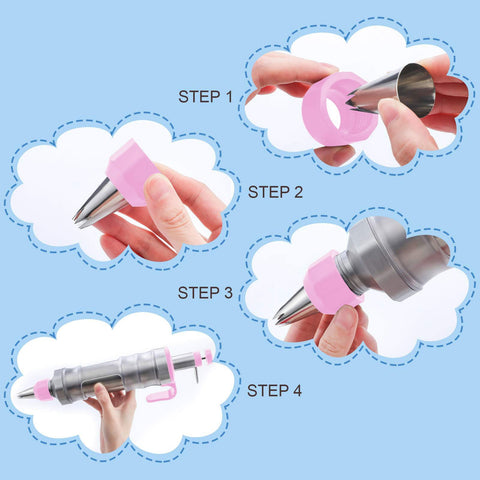 Boyun spatulas and cake scrapers arranged to show smoothing and finishing benefits