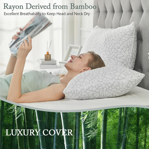 BPC dual-sided cover bamboo-rayon one side and polyester other