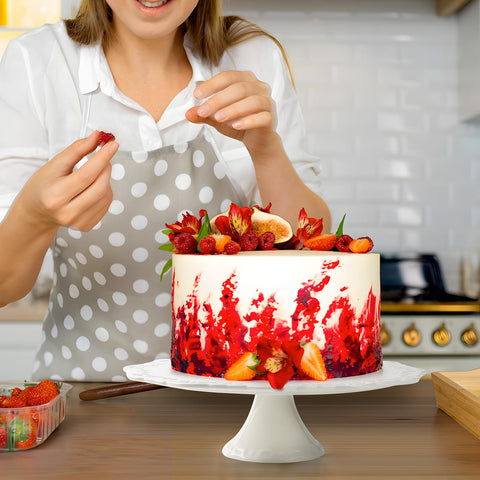 BPFY tabletop lifestyle display showing event-ready styling benefit
