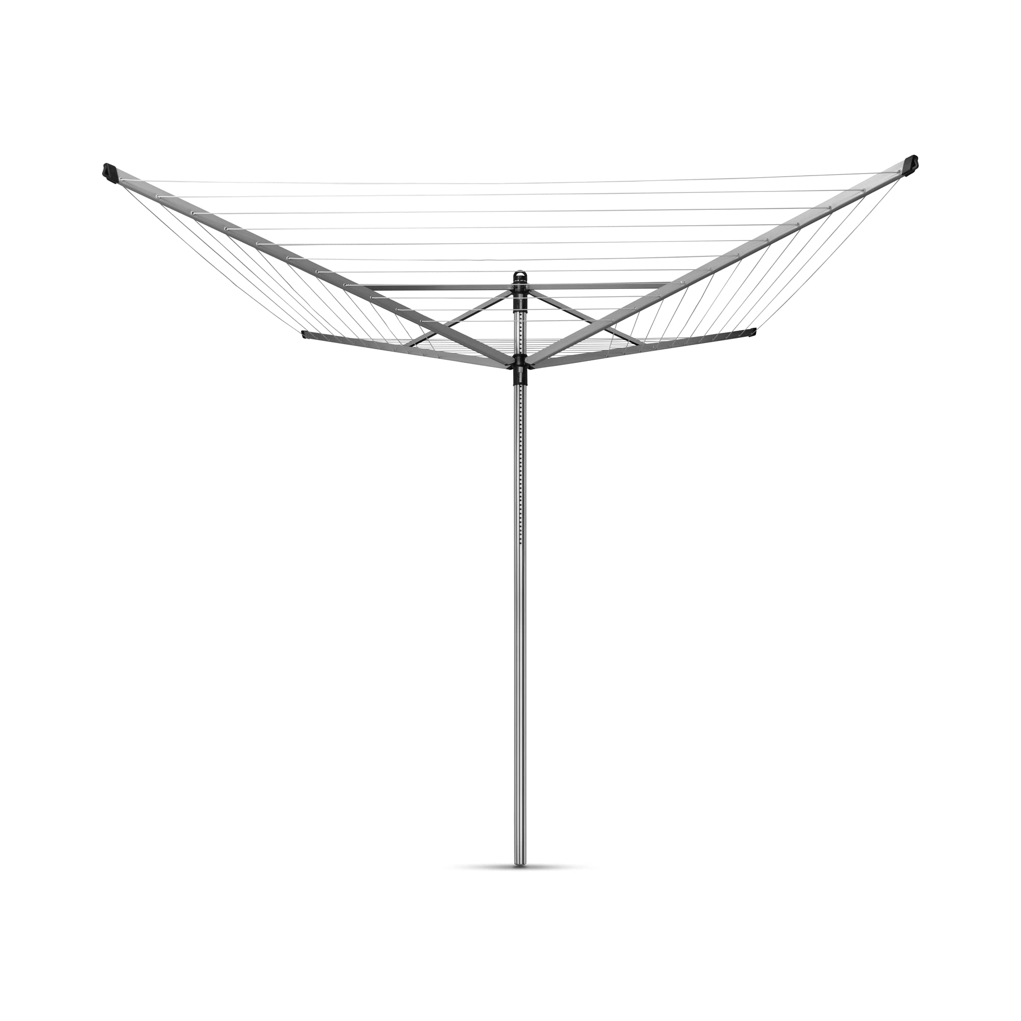 Brabantia close-up of UV-resistant non-slip line, protecting clothes from slipping