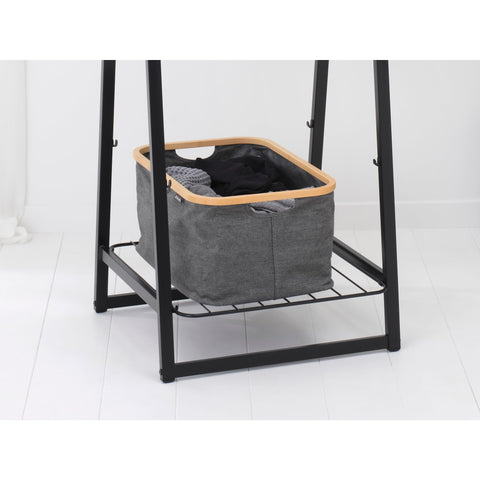 Brabantia interior loaded with clothes for full‑load transport convenience