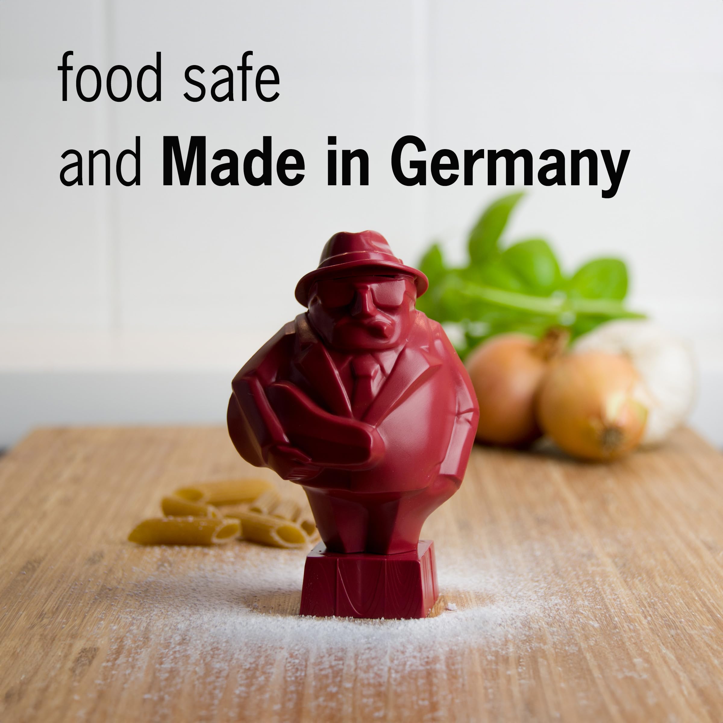 Brainstream Al Dente Red packaging box front indicating German design and quality standards