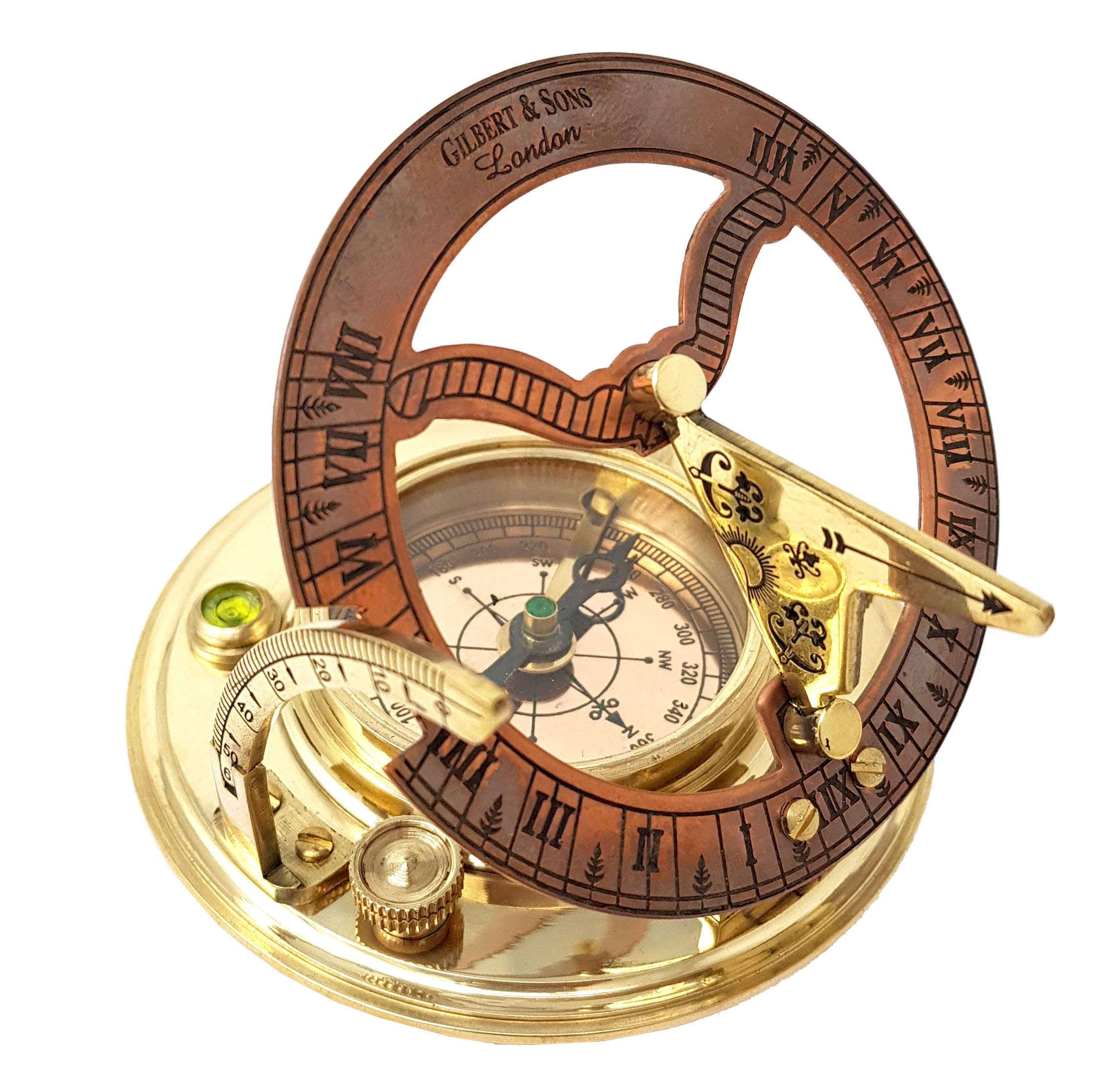 Brass Nautical leather gift box interior presenting secure storage and elegant gifting