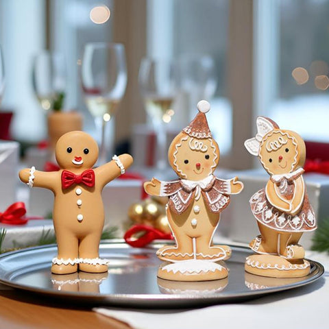 Braxio gingerbread girl side profile adding complementary balance