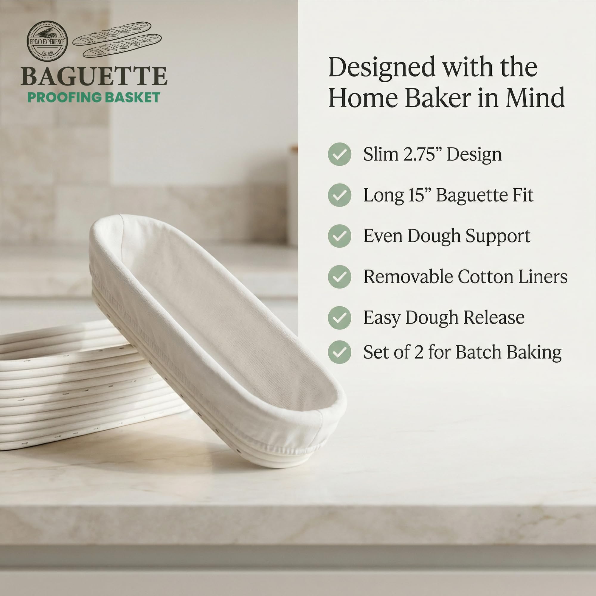 Bread Experience wet liners laid flat after washing showing care and longevity benefit
