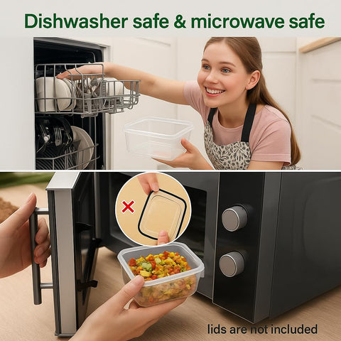 BreezyHome container in microwave demonstrating reheating convenience and food safety