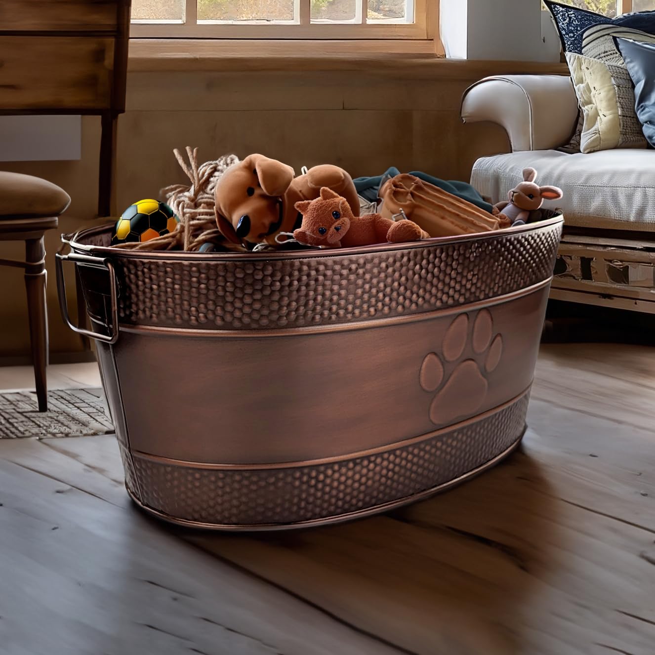 BREKX in an entryway demonstrating tidy storage and farmhouse look