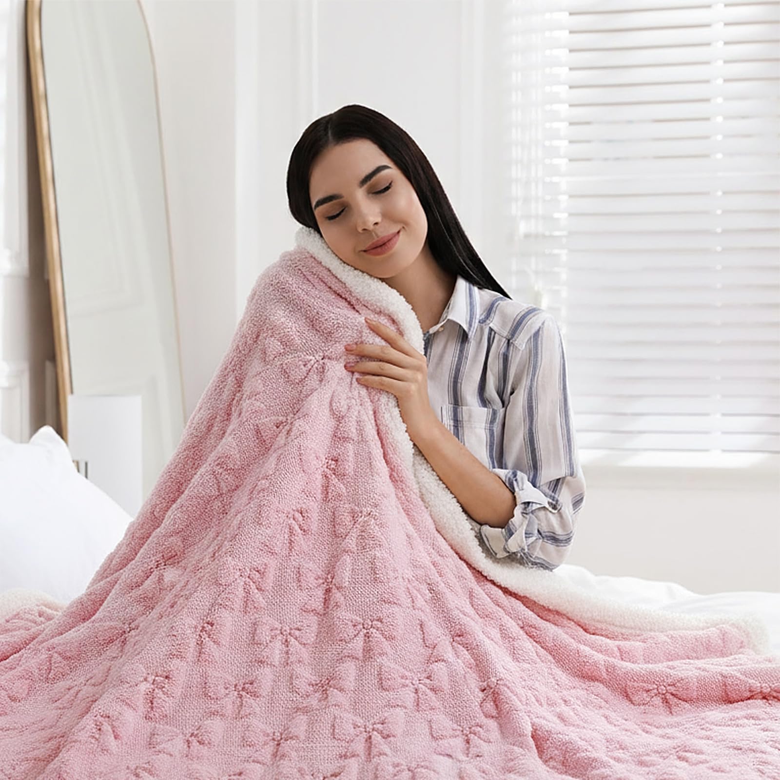 Breling throw folded for neat storage and easy gifting convenience