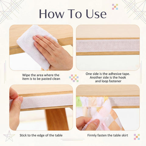Breling skirt in classroom use creating polished teacher workspace and organization
