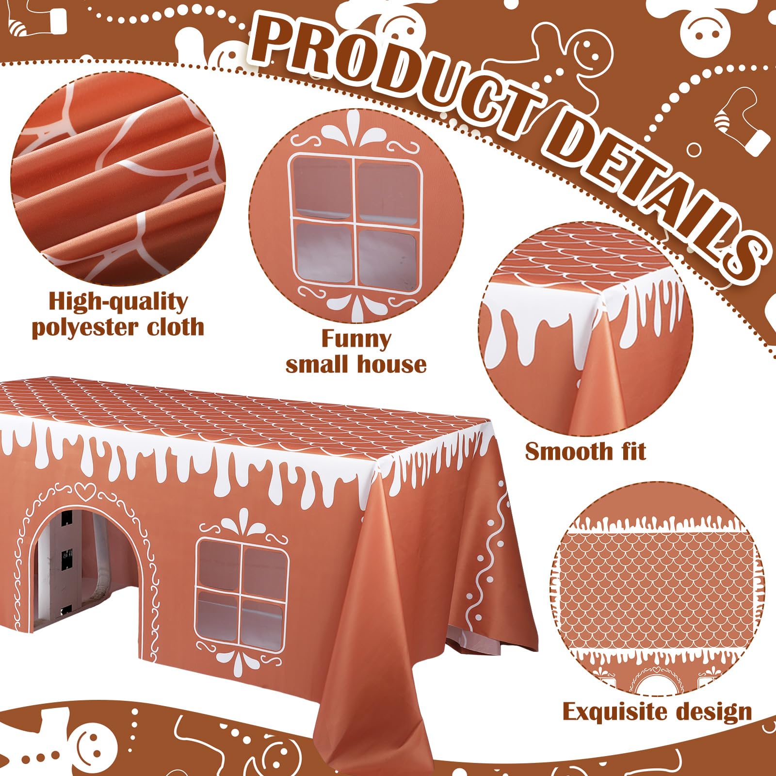 Breling fabric texture detail showing wrinkle-resistant polyester for durable use