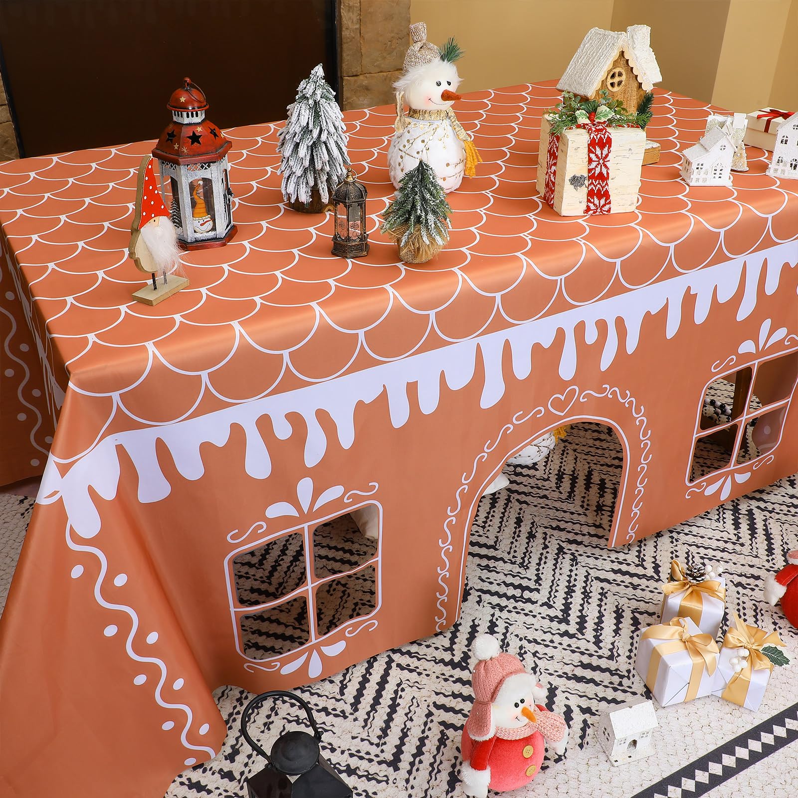 Breling folded tablecloth compact for travel and easy seasonal storage convenience
