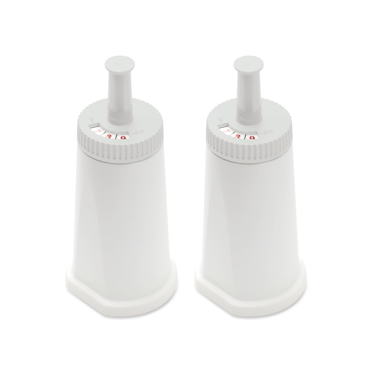 Breville BCC009 front packaging showing two filters and brand for easy replacement
