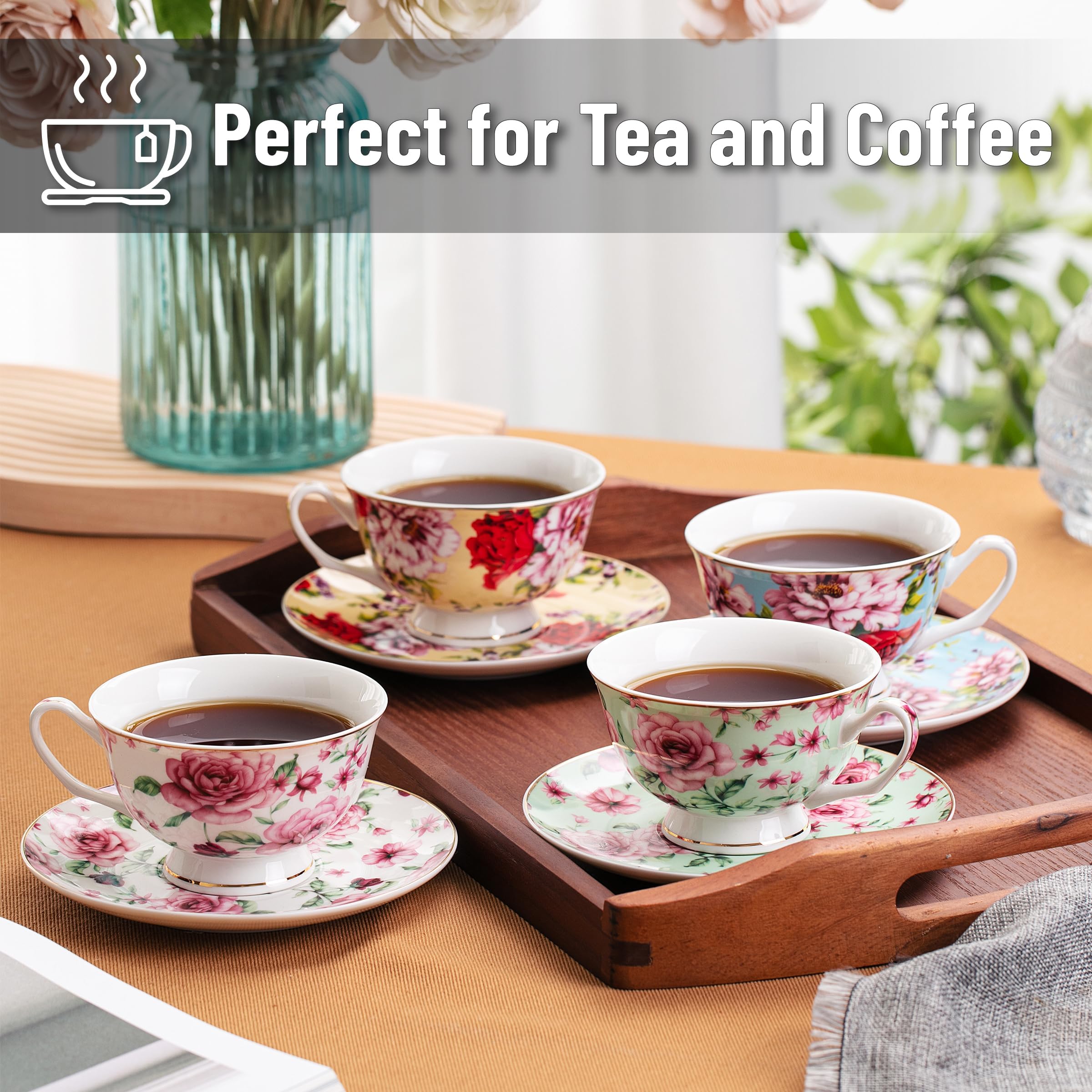 Brew To A Tea gold trim closeup showing refined edge and visual luxury