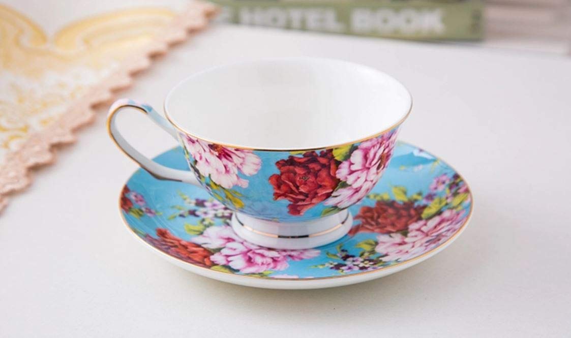Brew To A Tea set styled on a table conveying coordinated dining appeal