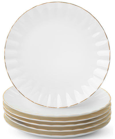Brew To A Tea stacked plates front view showing elegant serving set benefit