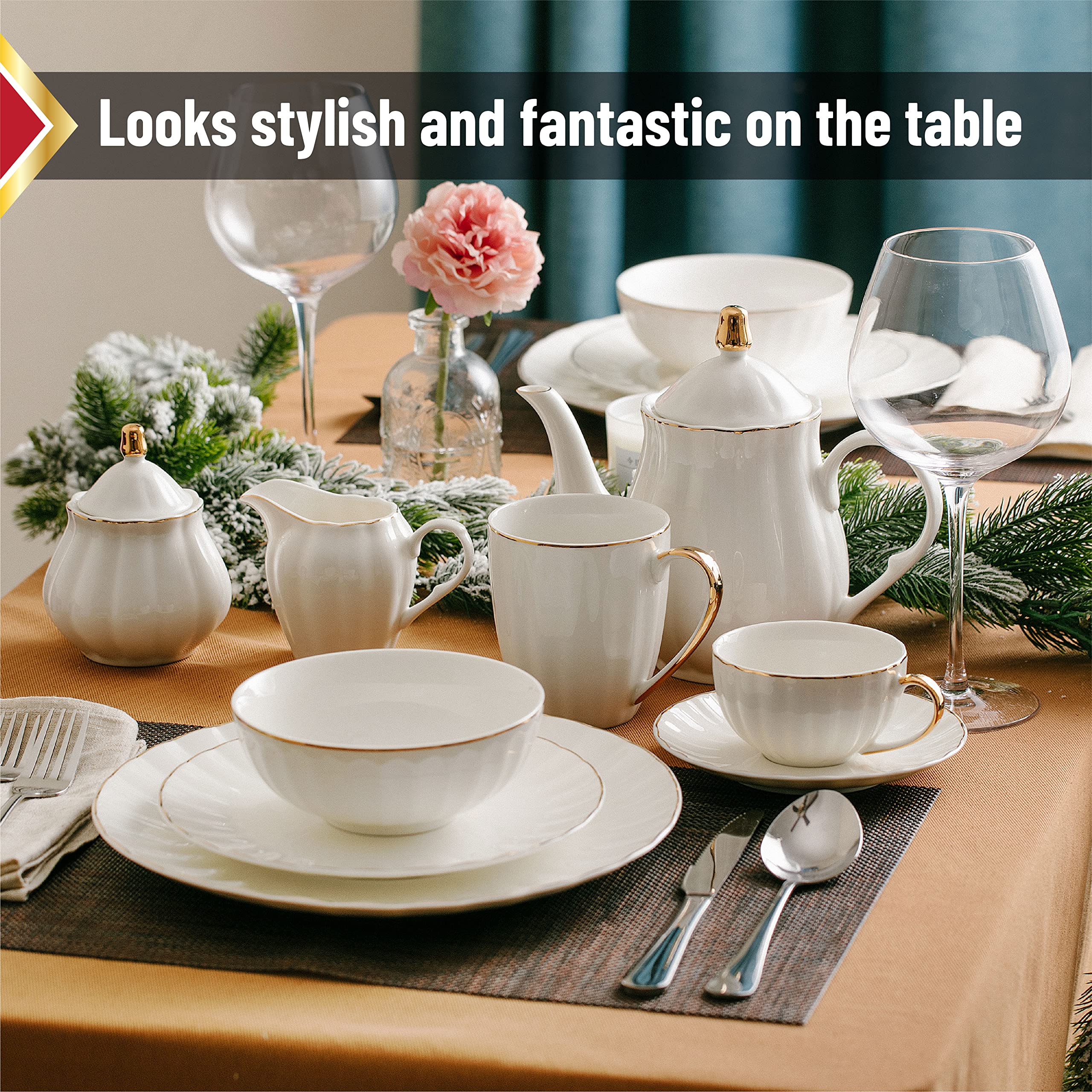 Brew To A Tea side profile of stacked plates indicating slim height benefit