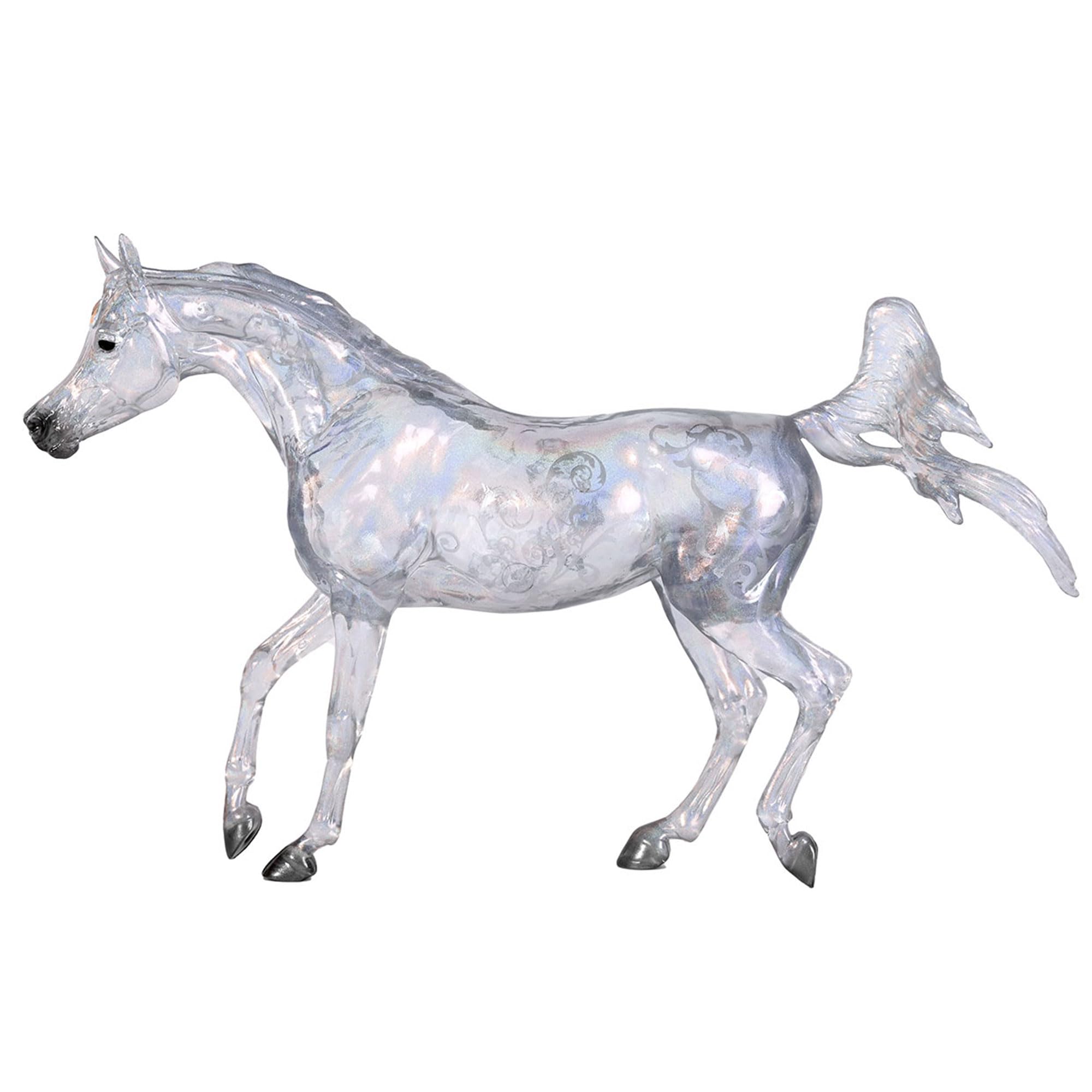 Breyer Radiance front view showing full prismatic finish and elegant pose for display benefit