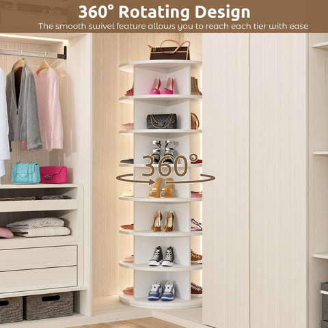 BrFoYu styled tiers with shoes demonstrates organized display benefit