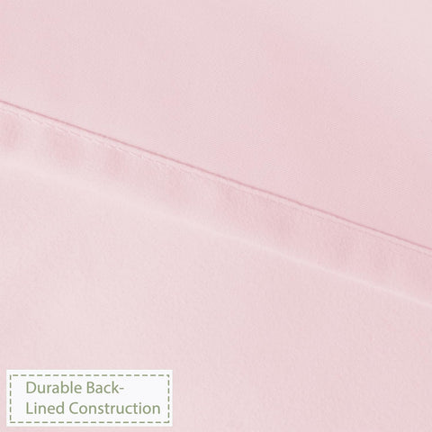 BRHF reinforced holes and hem for secure hanging and easier installation
