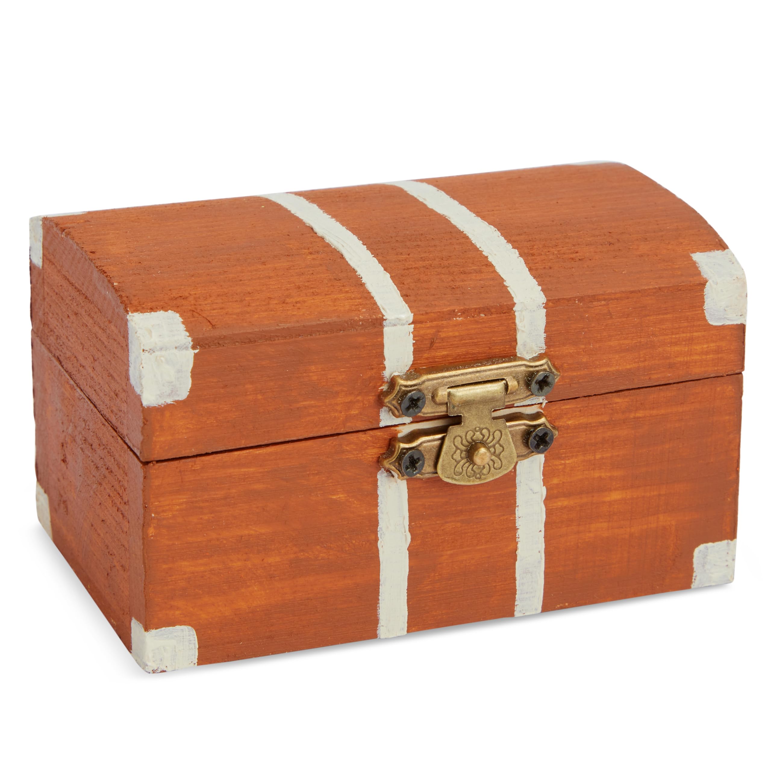 Bright Creations hands painting a chest showing customization and creative process