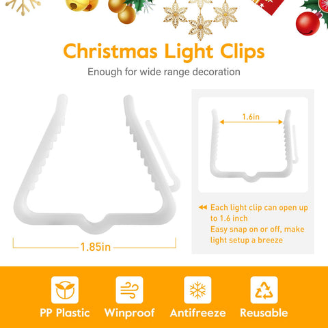Brightown close-up of U-shape clip detail demonstrating secure grip