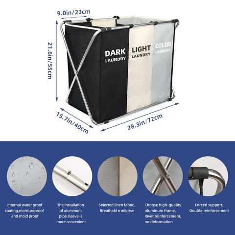 BRIGHTSHOW aluminum frame detail showing stable upright support benefit