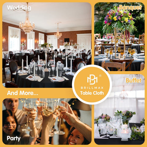 BRILLMAX styled at a wedding reception showing cohesive event-ready appearance