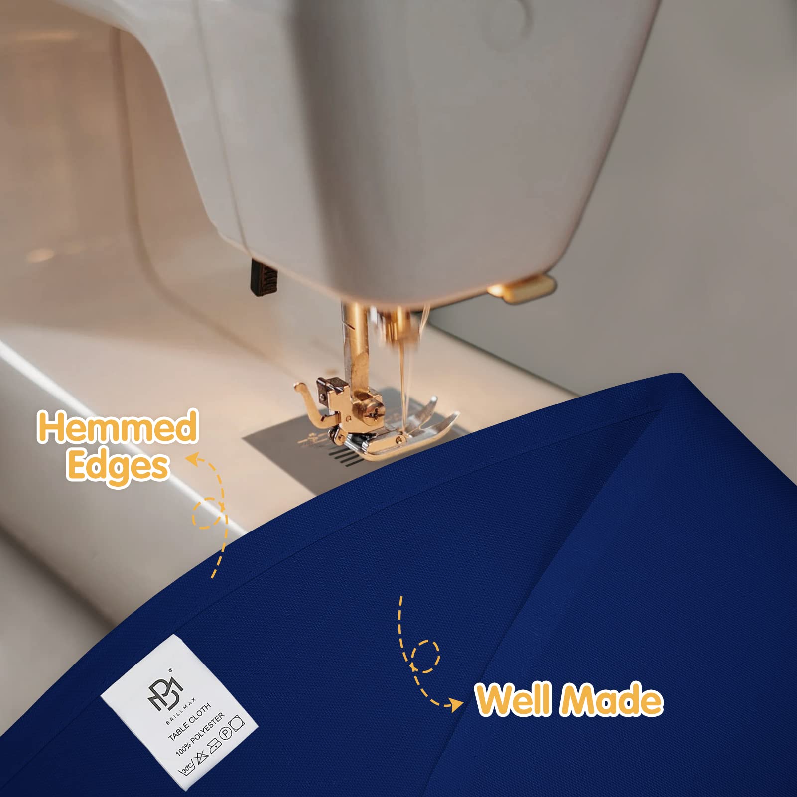 BRILLMAX fabric with liquid beading to show spill resistant surface and easy cleanup