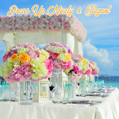BRILLMAX at a wedding reception creating cohesive event styling