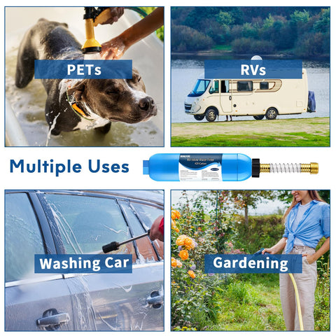 Bringpure at campsite water station providing safer, better-tasting water for campers