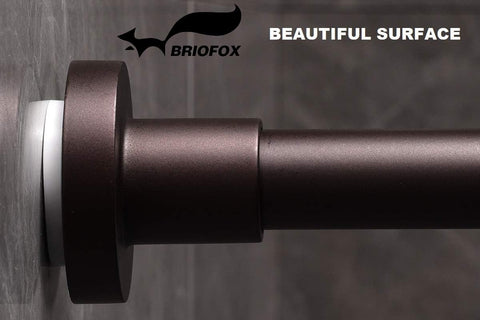 BRIOFOX close-up of large non-slip end plate highlighting secure grip benefit