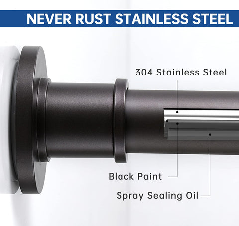 BRIOFOX detail of stainless steel tube wall showing rustproof durability